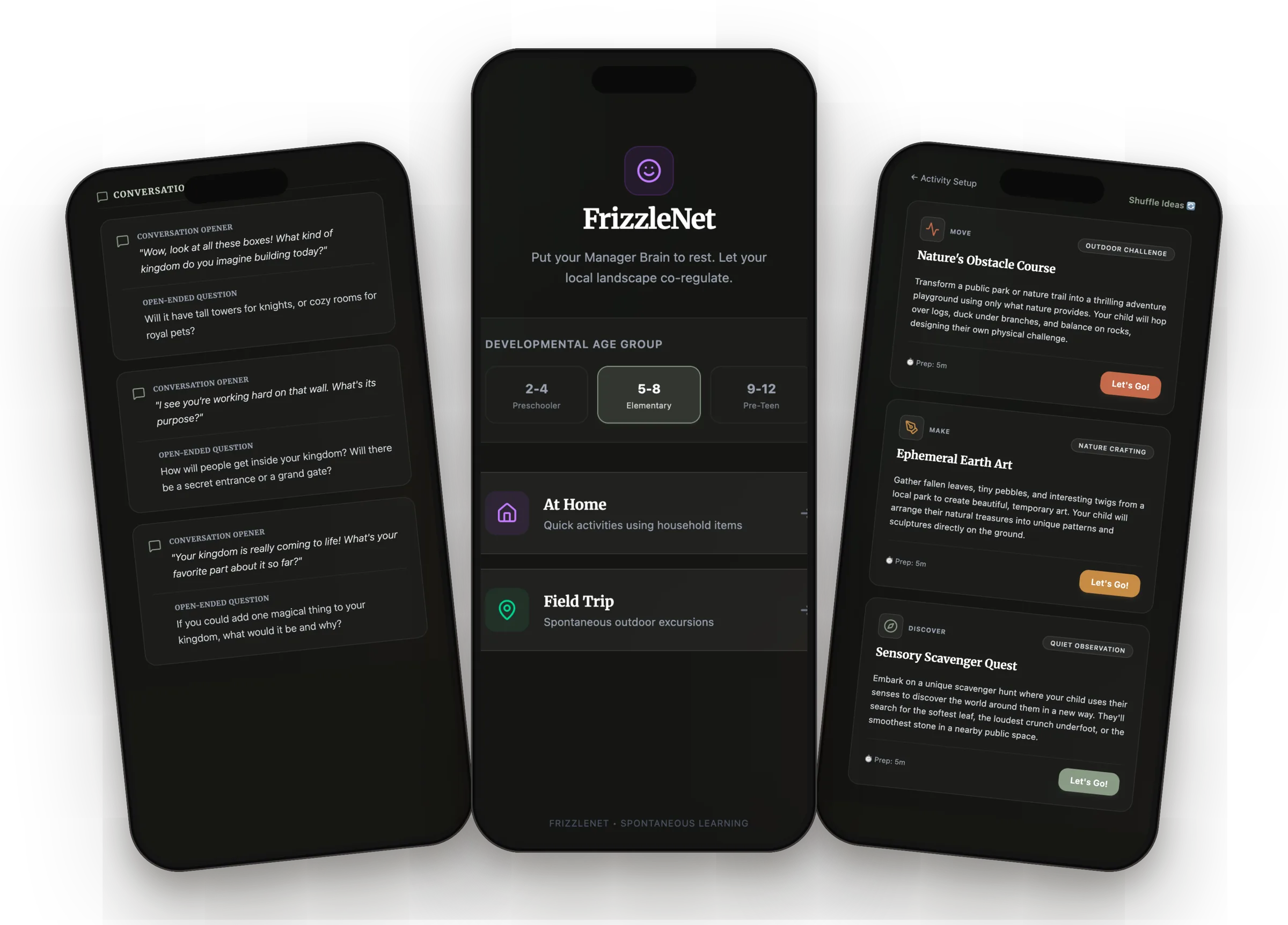 FrizzleNet place-based learning agent prototype