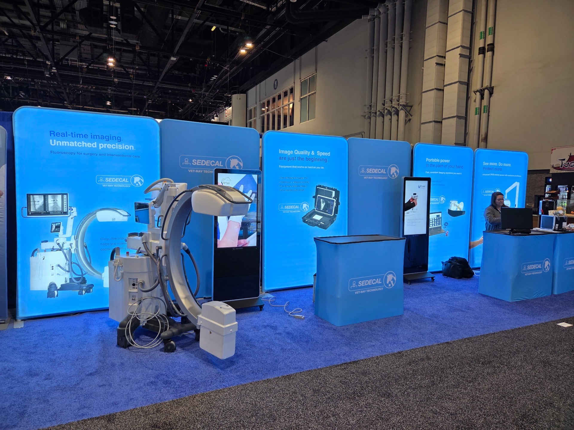 Vet-Ray Tradeshow Booth — 1